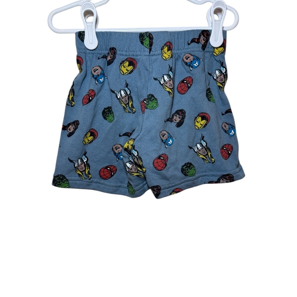 Marvel Toddler Boy 3 Piece Shorts Bundle Superhero Shorts Size 3T - Picture 7 of 11
